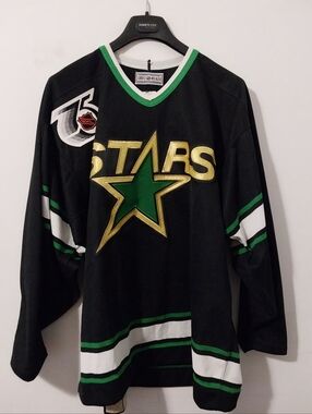 Ccm Maska Vtg. Minnesota North Stars 75th Anniversary Away Jersey Size 52 Fight